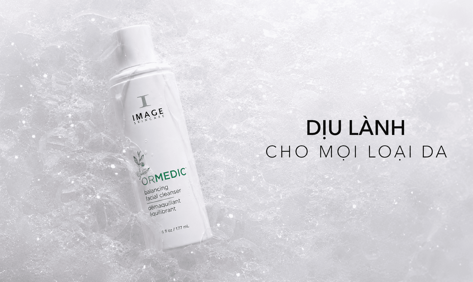 ORMEDIC Cleanser - Sữa rửa mặt cân bằng cho da nhạy cảm và phụ nữ mang thai