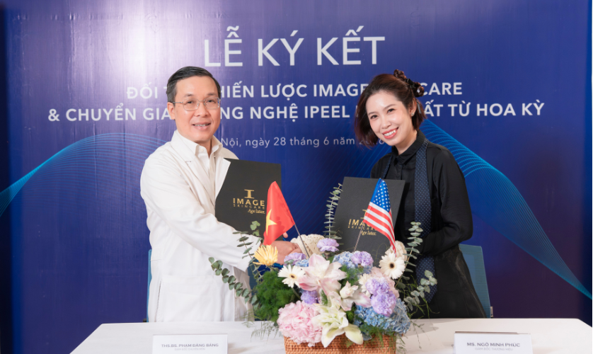 IMAGE Skincare Và TTCLINIC Ký Kết Chuyển Giao Công Nghệ I PEEL Từ Hoa Kỳ