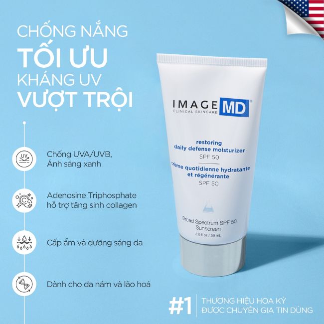 IMAGE MD Restoring Daily Defense Moisturizer SPF 50