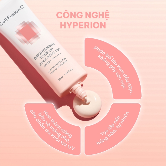 Kem chống nắng nâng tone che khuyết điểm