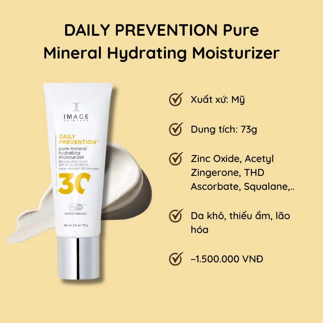 Kem chống nắng vật lý IMAGE Skincare