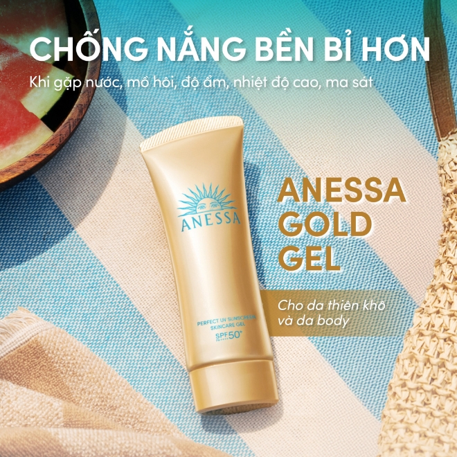 Kem chống nắng Anessa cho da khô