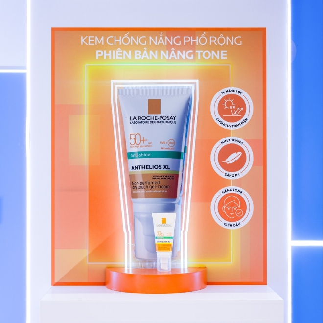 Kem chống nắng phổ rộng nâng tone La Roche-Posay
