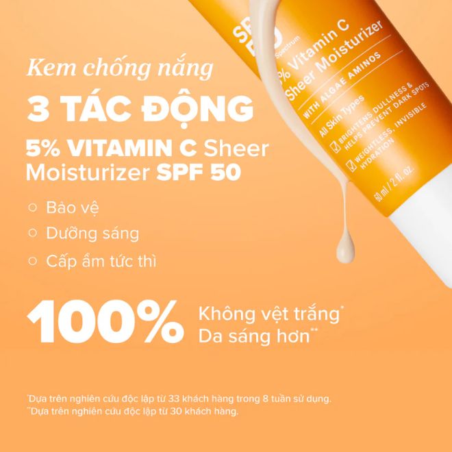 kem chống nắng vitamin C