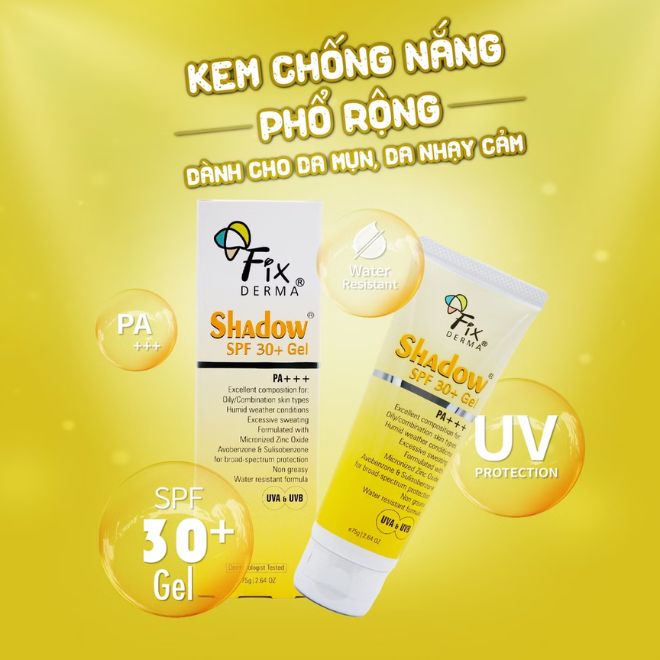 kem chống nắng SPF 30
